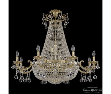 Потолочная люстра Bohemia Ivele Crystal 2128H208/8/100IV/Y1 G