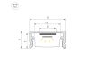 Набор для светодиодной подсветки Arlight ARL-KIT-SLIM-FC 24V Day4000 (14 W/m, IP20, 2m) (Алюминий+пластик) 053437