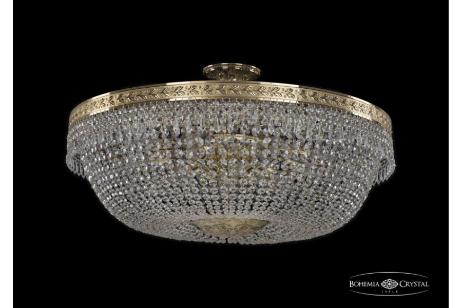 Люстра на штанге Bohemia Ivele Crystal 19011/80IV G