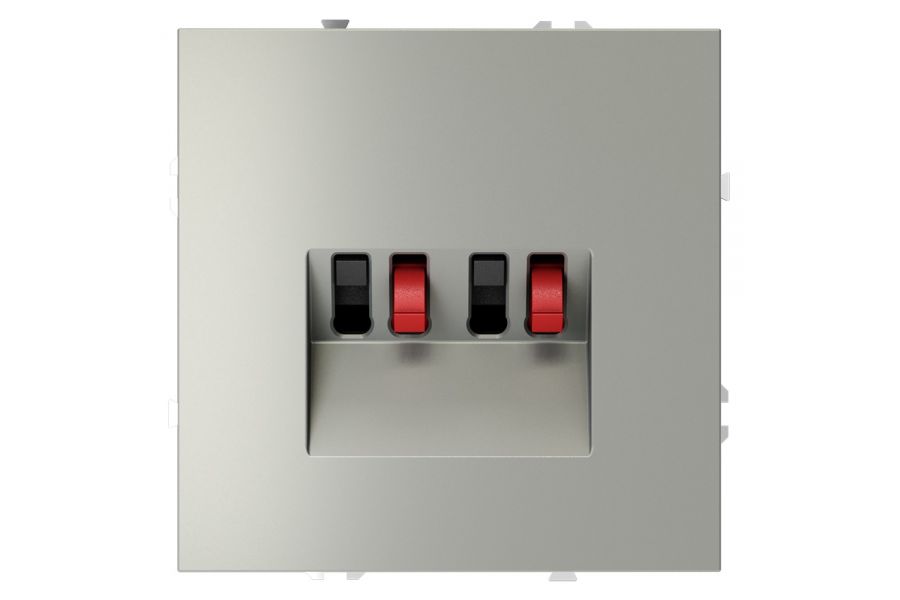 Розетка акустическая Voltum S70 VLS060305 (сталь)
