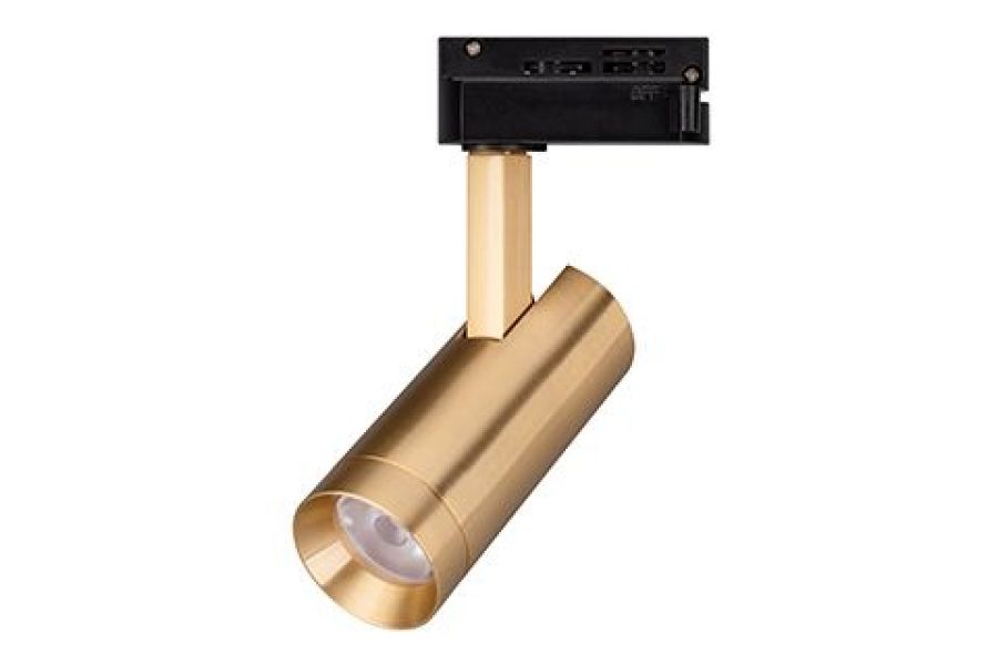 Трековый однофазный светильник Arlight LGD-SPOT-2TR-R45-7W Day4000 (GD, 24 deg, 230V) 042543