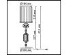 Настольная лампа Odeon Light Modern Terra 5414/1T