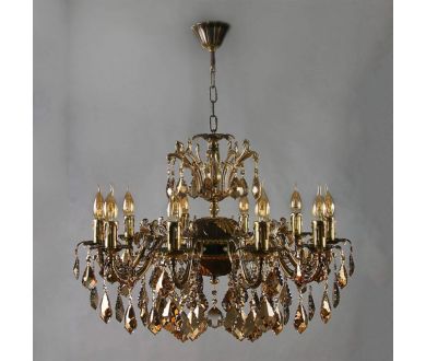 Подвесная люстра Ambiente Granada 2118/10 PB Honey Leaf