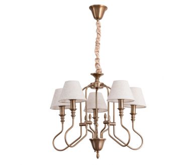 Купить Подвесная люстра Arte Lamp Agio A6086LM-5PB Подвесная люстра Arte Lamp Agio A6086LM-5PB
