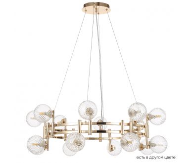Подвесная люстра Crystal Lux LUXURY SP16 GOLD