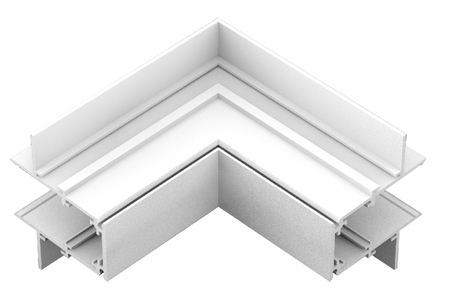 Внешний угловой соединитель iLedex Vision OUTTER CORNER CONNECT 4822-022-95/95-WH