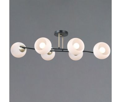 Потолочная люстра Illumico IL0798-6CSQ-25 BK AB TRENTO