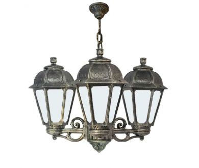 Уличный подвесной светильник Fumagalli Sichem/Saba 3L K22.120.S30.BYF1R