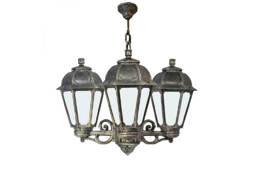 Уличный подвесной светильник Fumagalli Sichem/Saba 3L K22.120.S30.BYF1R