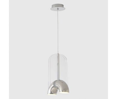 Подвесной светильник Crystal Lux ELEMENT SP12W LED CHROME