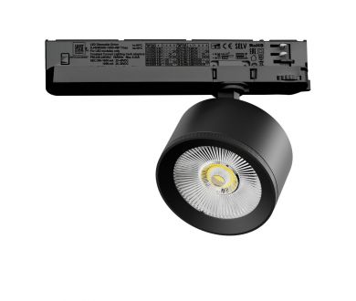 Трековый трехфазный светильник Quattro LED с управлением TRIAC Lightstar Alta Pro A5537TRIAC