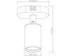 Спот Arte Lamp Aquarius A3226AP-1BK