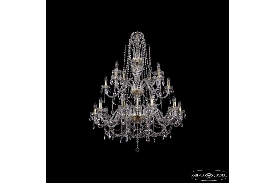 Подвесная люстра Bohemia Ivele Crystal 1411/10+5+5/360/2d G