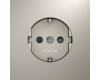 Розетка со шторками Voltum S70 VLS040203 (кашемир)