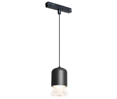 Трековый магнитный светильник iLedex Vision 4822-015-D72-8W-38DG-4000K-BK