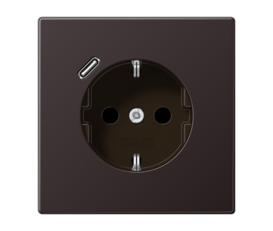 Купить Розетка 2K+З USB Typ C Jung AL1520-18CD Розетка 2K+З USB Typ C Jung AL1520-18CD