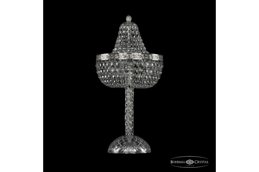 Настольная лампа Bohemia Ivele Crystal 19111L4/H/25IV Ni