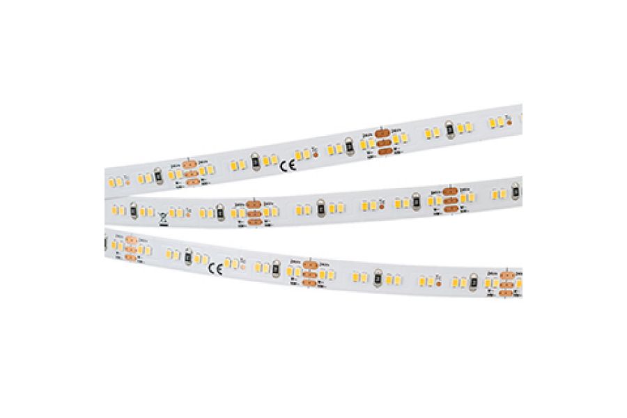 Светодиодная лента Arlight 19,2W/m 240LED/m 2216SMD теплый белый/белый 5M 024504(2)