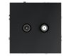 Розетка телевизионная Voltum S70 VLS060407 (графит)