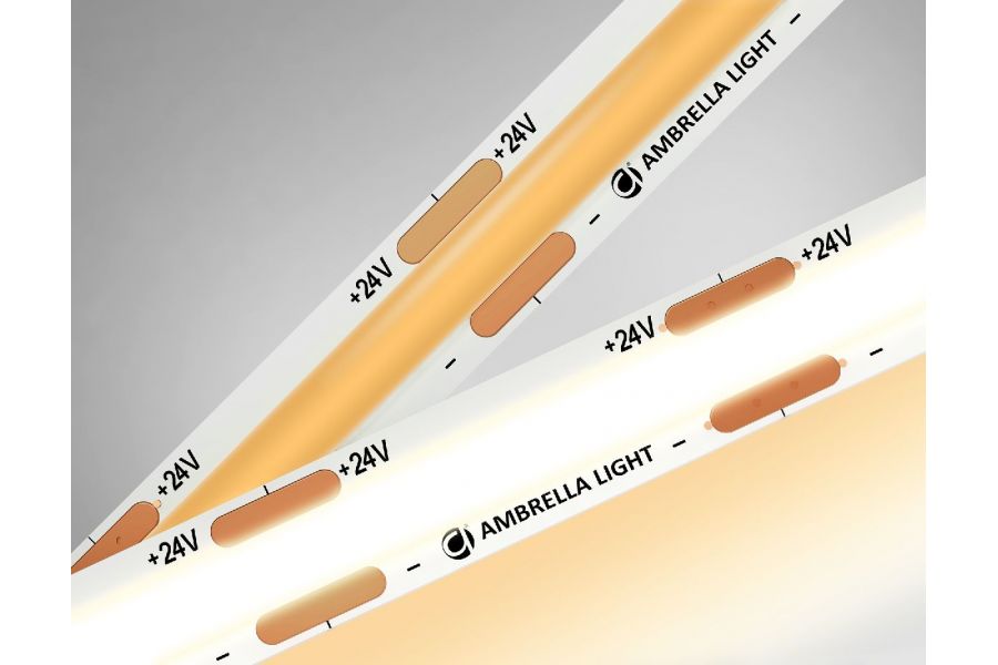 Светодиодная лента Ambrella Light Illumination 24В COB 10Вт/м 3000K 5м IP20 GS4651