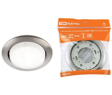 Купить Встраиваемый светильник TDM Electric СВ 01-06 SQ0359-0060 Встраиваемый светильник TDM Electric СВ 01-06 SQ0359-0060
