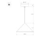 Подвесной светильник Arlight SP-MAKOTO-R240-10W Warm3000 (WH, 36 deg, 230V, TRIAC) 057211