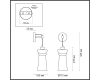 Бра Odeon Light Pasti 4967/1W