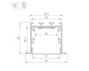 Профиль Arlight LINIA49-F-М-2500 BLACK 055395