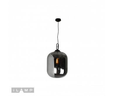Купить Подвесной светильник iLamp Mono 8792L/1P GR+BK Подвесной светильник iLamp Mono 8792L/1P GR+BK
