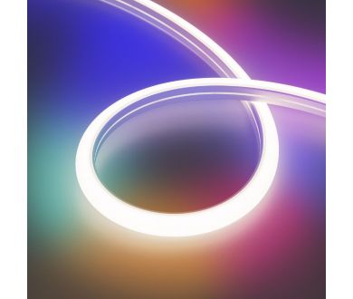 Светодиодная герметичная лента Arlight DMX MOONLIGHT-TOP-B84-16x15mm 24V RGB-PX7 360deg (18 W/m, IP67, 5m, wire x2) 045437