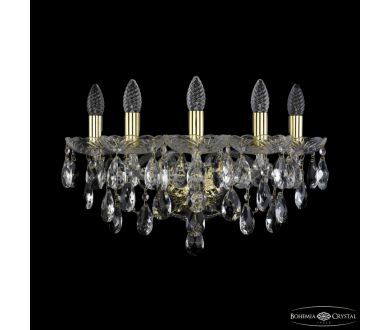 Купить Бра Bohemia Ivele Crystal 1415B/5/165/XL G Бра Bohemia Ivele Crystal 1415B/5/165/XL G