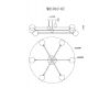 Потолочная люстра MyFar Stacy MR1010-6C