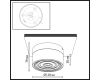 Настенно-потолочный светильник Odeon Light Hightech Ronda 7156/6CL
