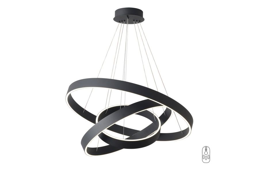 Подвесная люстра Crystal Lux TRON SP158W LED BLACK