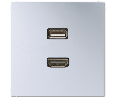 Розетка HDMI/USB Jung MAAL1163