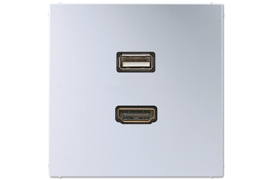 Розетка HDMI/USB Jung MAAL1163
