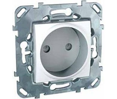Розетка Schneider Electric Unica б/з со шторками 16A 250V MGU5.033.18ZD