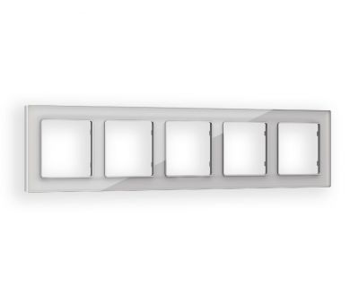 Рамка пятиместная Ambrella Volt Platos AF330405
