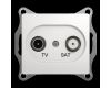 Розетка TV-SAT оконечная 1DB Systeme Electric Glossa GSL000197