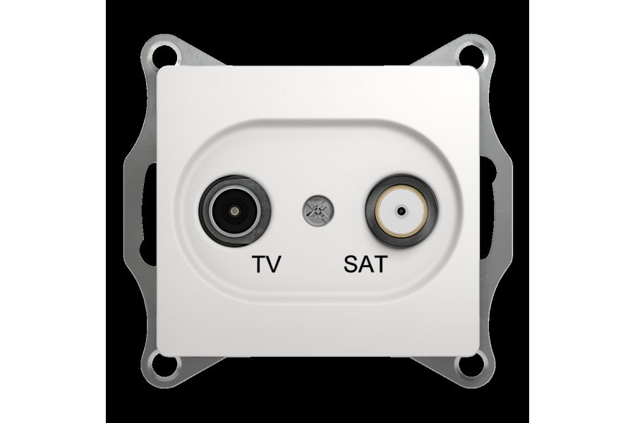 Розетка TV-SAT оконечная 1DB Systeme Electric Glossa GSL000197