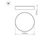 Накладной светильник Arlight SP-RONDO-250A-30W Warm White 022233