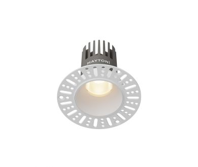 Встраиваемый светильник Maytoni Technical Dip DL119-10W-3K-TRS-W