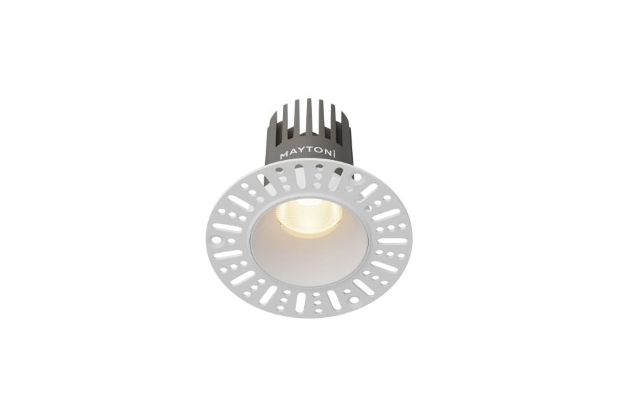 Встраиваемый светильник Maytoni Technical Dip DL119-10W-3K-TRS-W