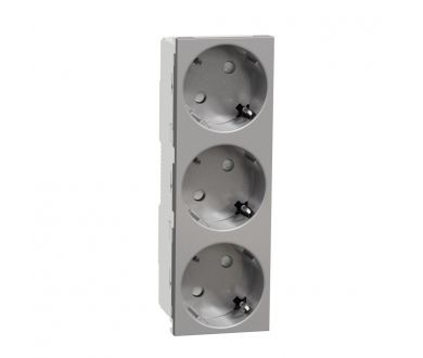 Розетка со шторками Schneider Electric Unica NU307630