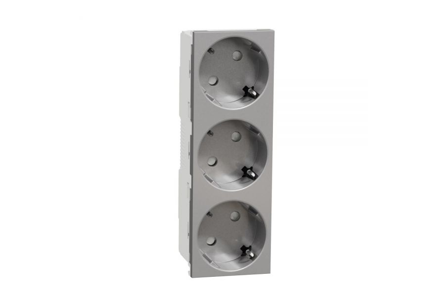 Розетка со шторками Schneider Electric Unica NU307630