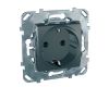 Розетка Schneider Electric Unica Top с/з со шторками MGU5.057.12ZD