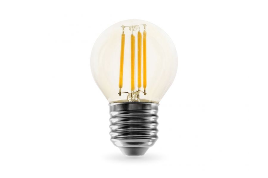 Филаментная светодиодная лампа Ambrella Light Bulbing E27 15W 4000K шар 451524