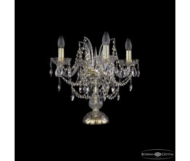 Настольная лампа Bohemia Ivele Crystal 1411L/4/141-39 G