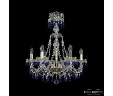 Подвесная люстра Bohemia Ivele Crystal 1410/6/195/XL-66 G V3001