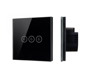 Выключатель сенсорный Arlight SWT-OMALI-S03-ZB-BK (250V, 10A, Zigbee) 050046